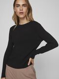 VILA LANGÄRMELIGER STRICKOBERTEIL, Black, highres - 14084325_Black_006.jpg