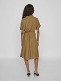 VILA VIRAGNA SHORT SLEEVED  SHIRT DRESS, Gothic Olive, highres - 14103249_GothicOlive_004.jpg