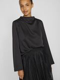 VILA HIGH NECK OBERTEIL MIT LANGEN ÄRMELN, Black Beauty, highres - 14102733_BlackBeauty_007.jpg