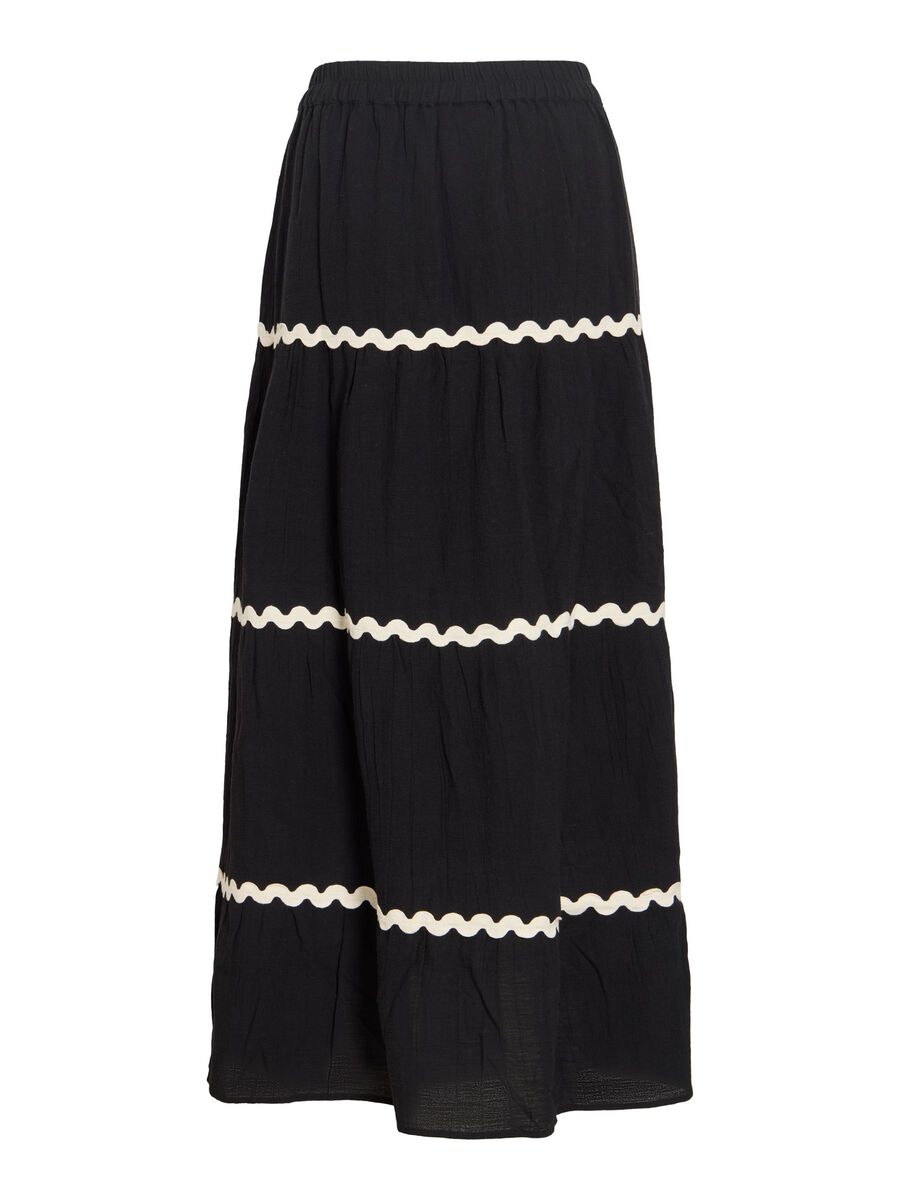 Carousel image - VIMANDA HIGH WAIST MAXI SKIRT, Black Beauty | 6