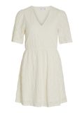 Vila SHORT SLEEVED SHORT DRESS, Egret, highres - 14093593_Egret_001.jpg