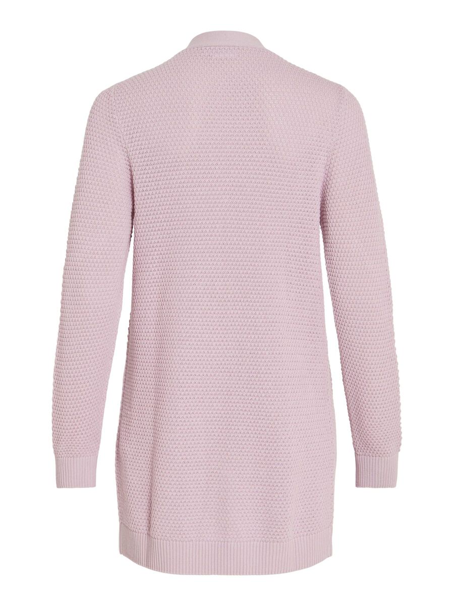 VILA VIDALO BASIC KNITTED CARDIGAN, Winsome Orchid, highres - 14097125_WinsomeOrchid_002.jpg