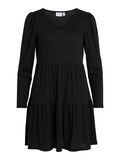 Vila SHORT LONG SLEEVED DRESS, Black, highres - 14080500_Black_001.jpg