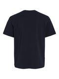 VILA VINORA ROUND NECK T-SHIRT, Navy Blazer, highres - 14103448_NavyBlazer_002.jpg