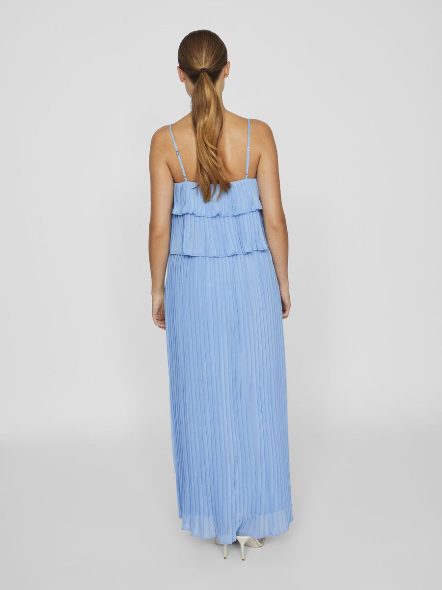 VILA VICHIFFAN STRAP MAXI DRESS, Blissful Blue, highres - 14104100_BlissfulBlue_004.jpg