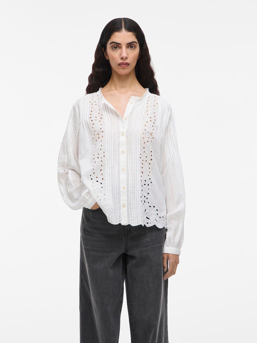 VILA CAMISA DE MANGA LARGA, Cloud Dancer, highres - 14107753_CloudDancer_003.jpg