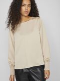VILA LONG SLEEVED BLOUSE, Cement, highres - 14103236_Cement_007.jpg