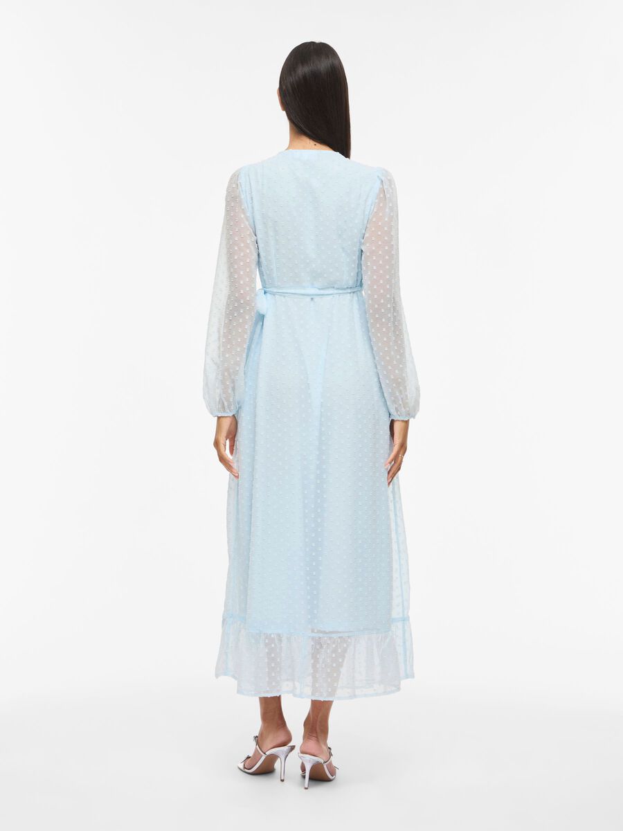Product carousel image - LONG SLEEVED MAXI DRESS, Nantucket Breeze | 2