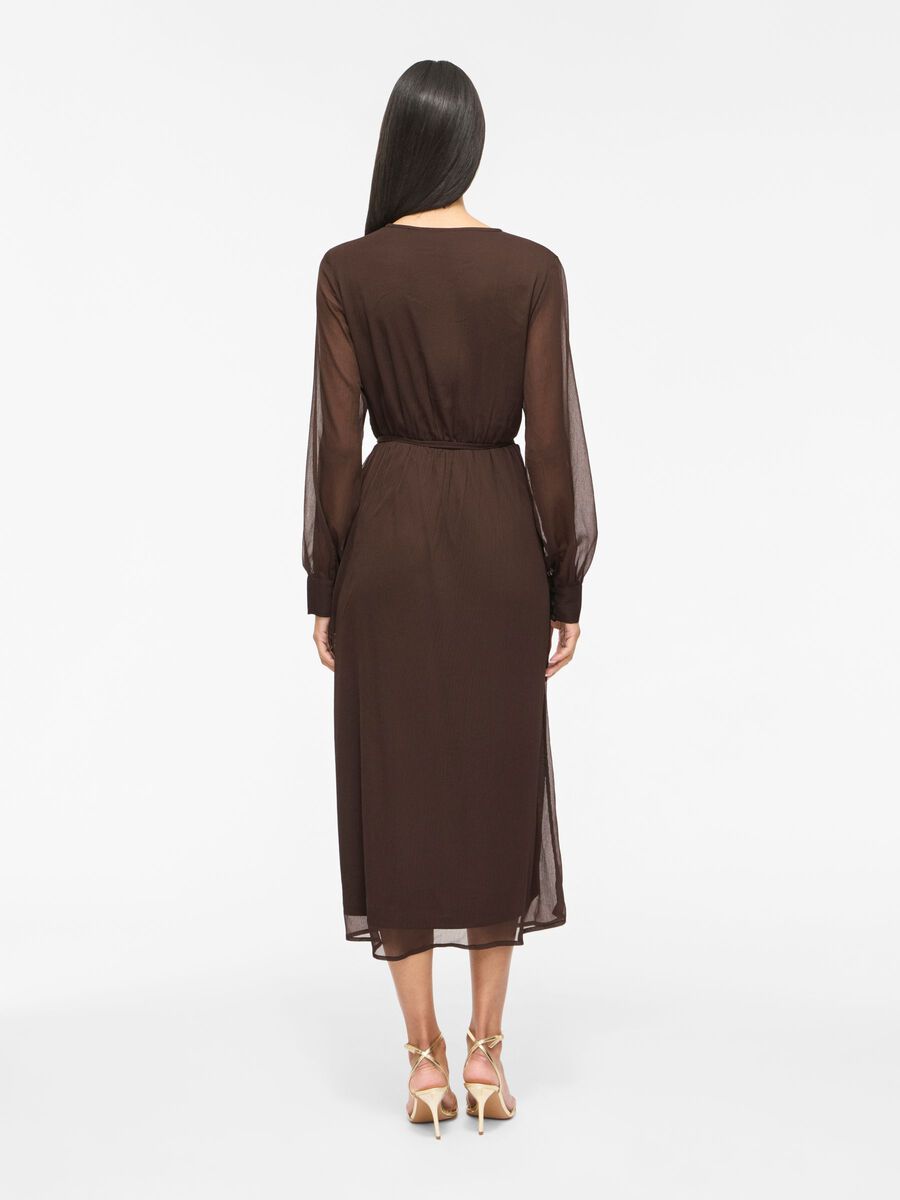 Product carousel image - VIFALIA DLOUH&Eacute; RUK&Aacute;VY MIDI &Scaron;ATY, Coffee Bean | 2
