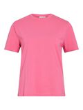 VILA VINORA RUNDHALS T-SHIRT, Sangria Sunset, highres - 14103448_SangriaSunset_001.jpg