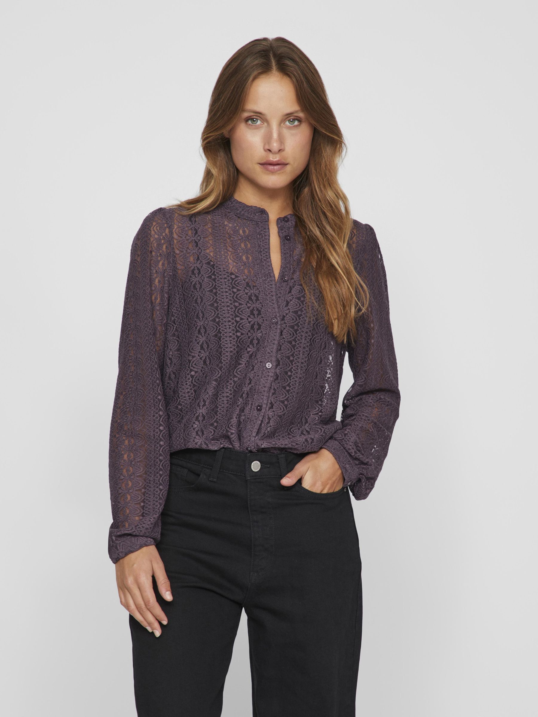 EN DENTELLE CHEMISE Violet VILA