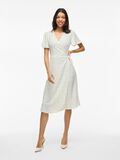 VILA VILOVIE KURZÄRMELIGES WICKELKLEID, Egret, highres - 14059666_Egret_1192409_005.jpg