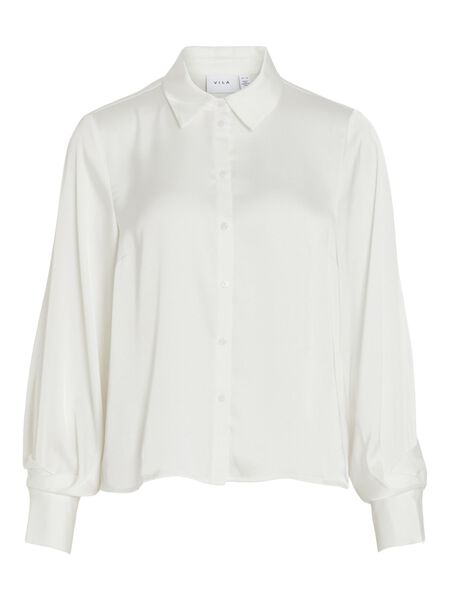 Vila CLASSIC SHIRT, Cloud Dancer, highres - 14090894_CloudDancer_001.jpg