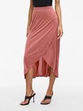 VILA HIGH WAIST MIDI SKIRT, Brick Dust, highres - 14101691_BrickDust_003.jpg