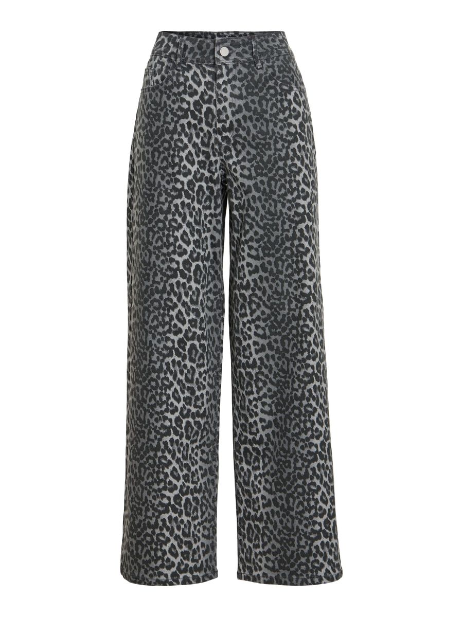 Product carousel image - VICHIA - TAILLE HAUTE JEAN, Medium Grey Denim | 2