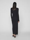 VILA MAXI KNITTED DRESS, Black, highres - 14109935_Black_004.jpg