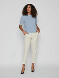 VILA SHORT-SLEEVED KNITTED TOP, Kentucky Blue, highres - 14084421_KentuckyBlue_005.jpg