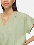 Product image thumbnail - VIPRISILLA V&Yacute;STŘIH DO V TRIČKO S KR&Aacute;TK&Yacute;M RUK&Aacute;VEM, Smoke Green | 5