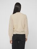 VILA HIGH NECK LONG SLEEVED TOP, Birch, highres - 14103900_Birch_004.jpg