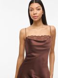 Product image thumbnail - VIHANNE BANDJES MAXI JURK, Shaved Chocolate | 5