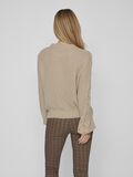 Vila DETAILED KNITTED PULLOVER, Natural Melange, highres - 14075366_NaturalMelange_004.jpg