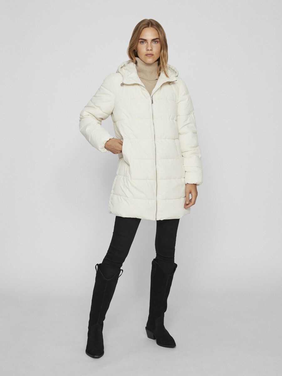 Vila HOODED PUFFER COAT, Birch, highres - 14069981_Birch_003.jpg