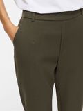 Product image thumbnail - VIVARONE SLIM FIT HIGH WAISTED TROUSERS, Forest Night | 3