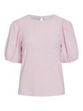 VILA ROUND NECK SHORT SLEEVED TOP, Winsome Orchid, highres - 14101667_WinsomeOrchid_001.jpg