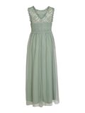 Vila LACE MAXI DRESS, Green Milieu, highres - 14052673_GreenMilieu_1038644_002.jpg