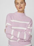 VILA VIRIL STRIPED KNITTED PULLOVER, Winsome Orchid, highres - 14091615_WinsomeOrchid_1070770_006.jpg