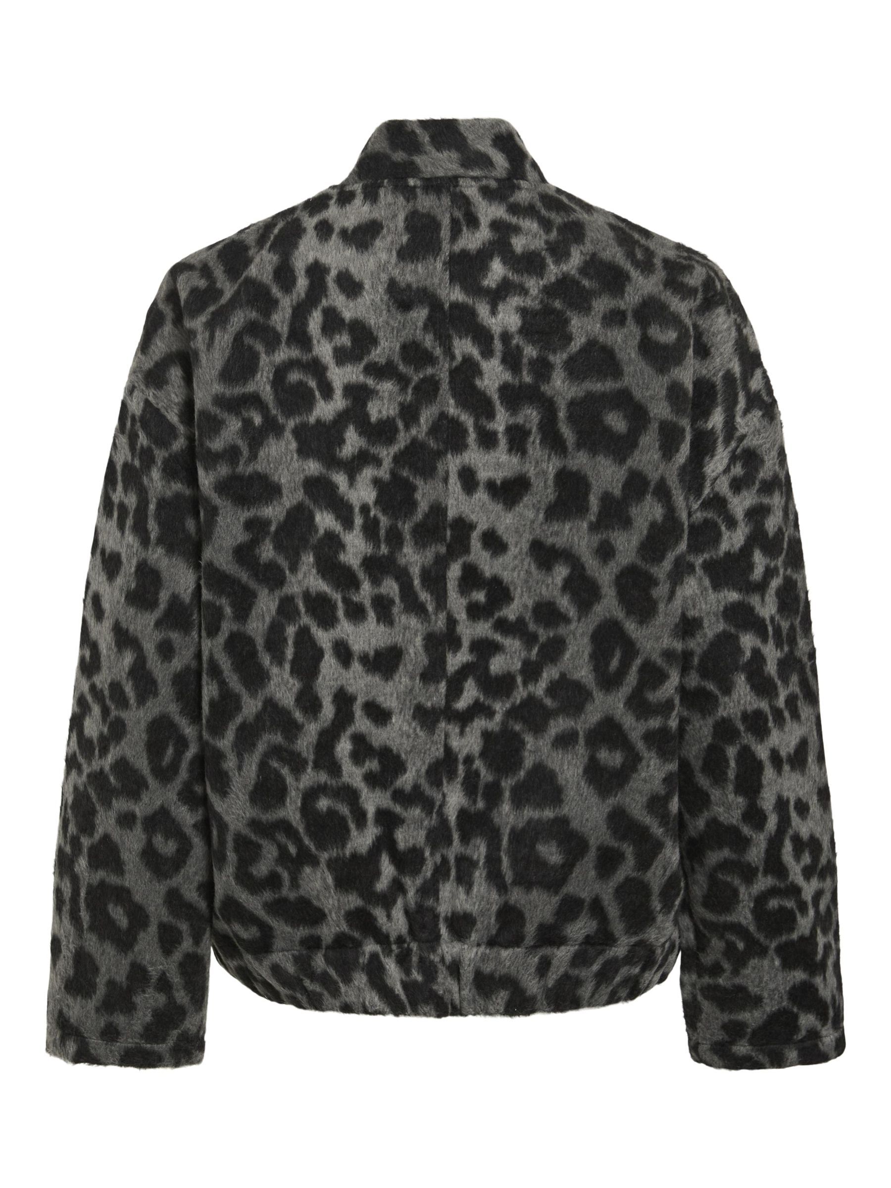 Topshop leopard print jacket 2025