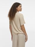 VILA SHORT SLEEVED SHIRT, Feather Gray, highres - 14102507_FeatherGray_004.jpg