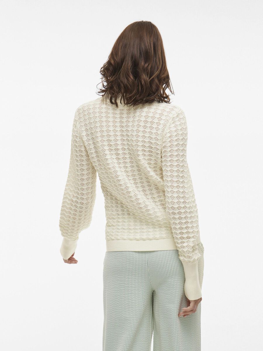VILA COTTON KNITTED PULLOVER, Cloud Dancer, highres - 14108746_CloudDancer_004.jpg