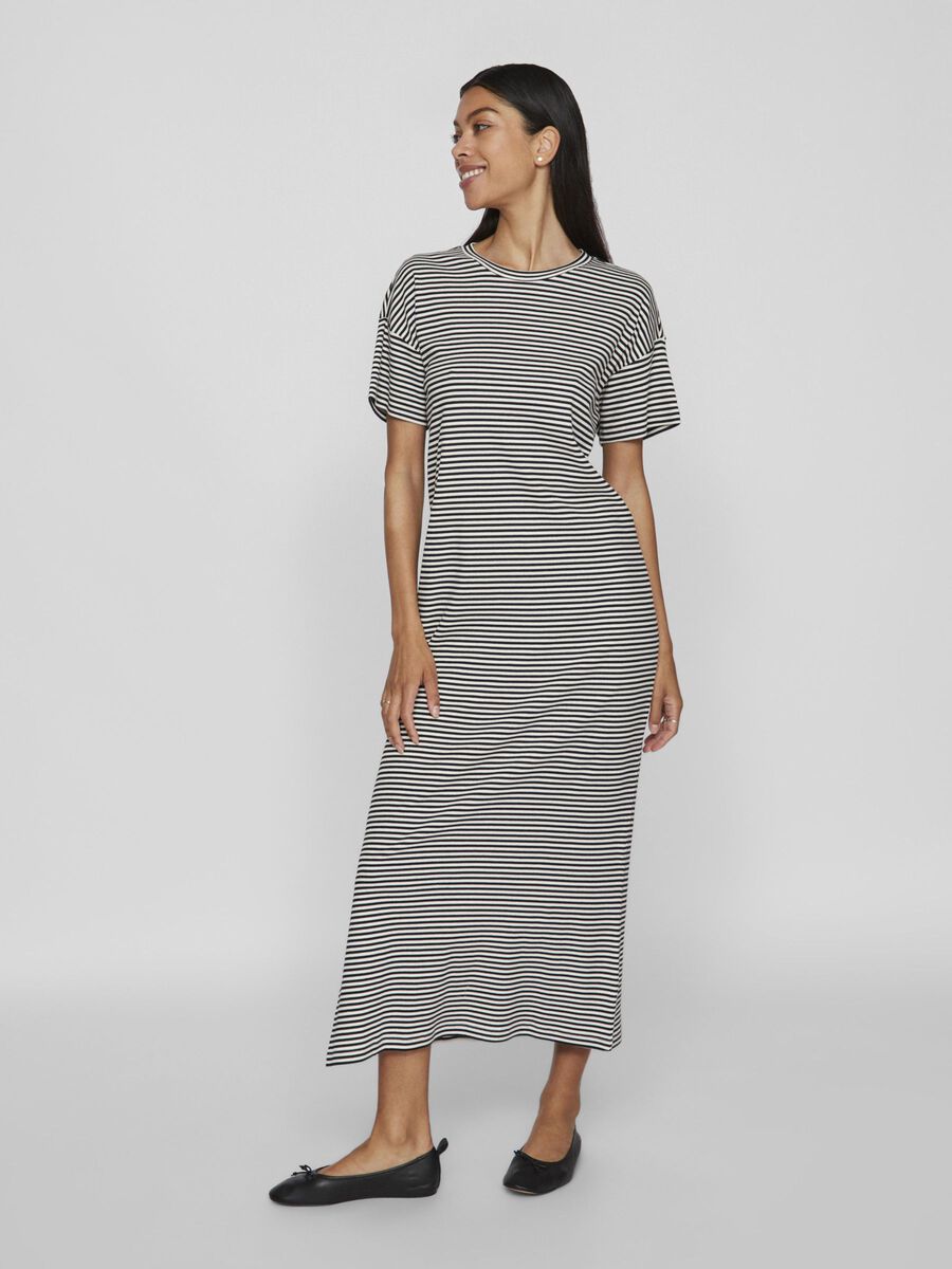 VILA BAUMWOLL MAXIKLEID, Eggnog, highres - 14099261_Eggnog_1138358_003.jpg