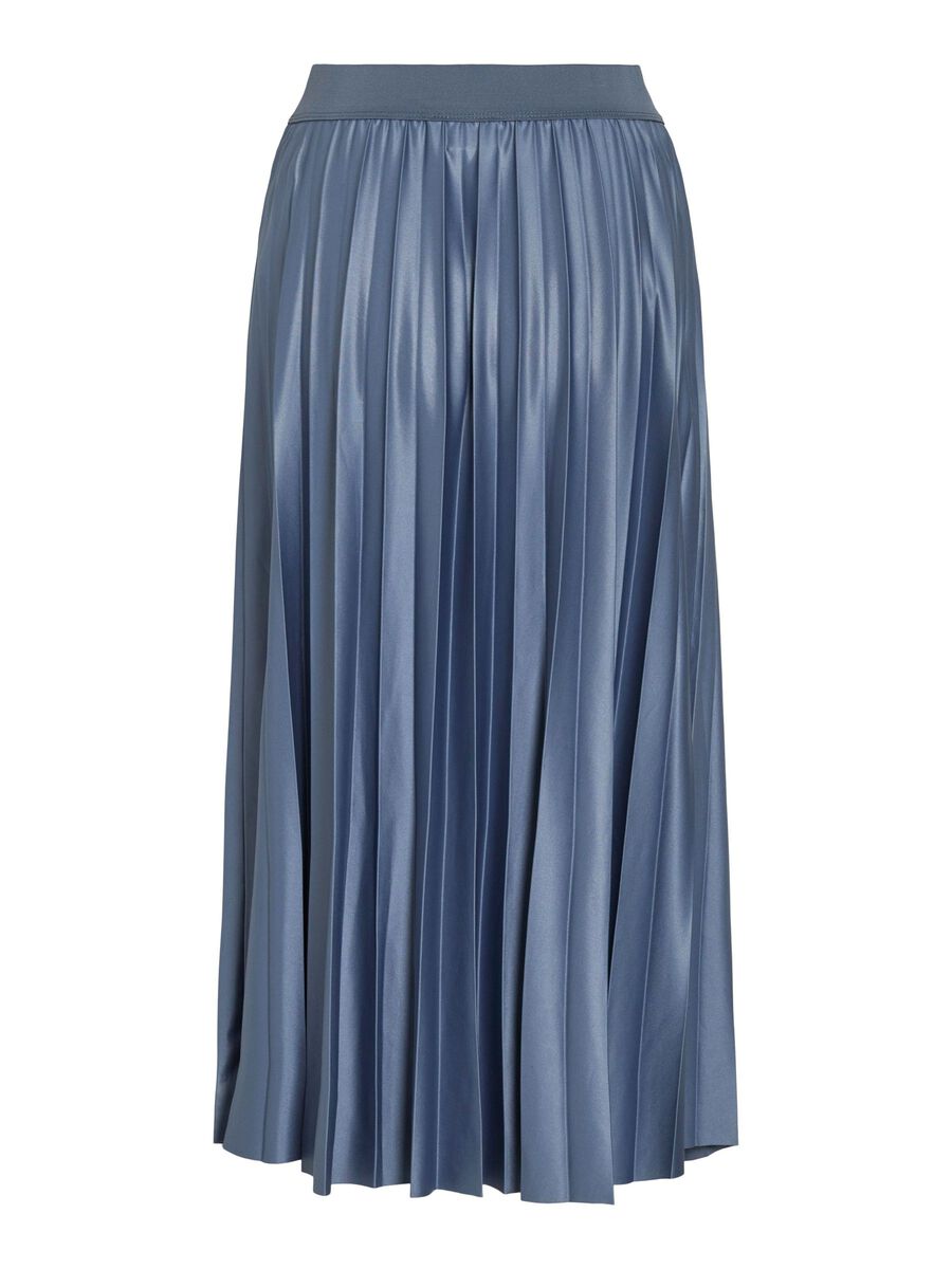 VILA VINITBAN PLEATED MIDI SKIRT, Vintage Indigo, highres - 14063241_VintageIndigo_002.jpg