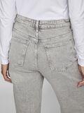 VILA VIKELLY HÖG MIDJA STRAIGHT FIT-JEANS, Light Grey Denim, highres - 14084730_LightGreyDenim_1164856_007.jpg