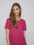 Vila SHORT SLEEVED KNEE-LENGTH DRESS, Pink Yarrow, highres - 14067408_PinkYarrow_006.jpg