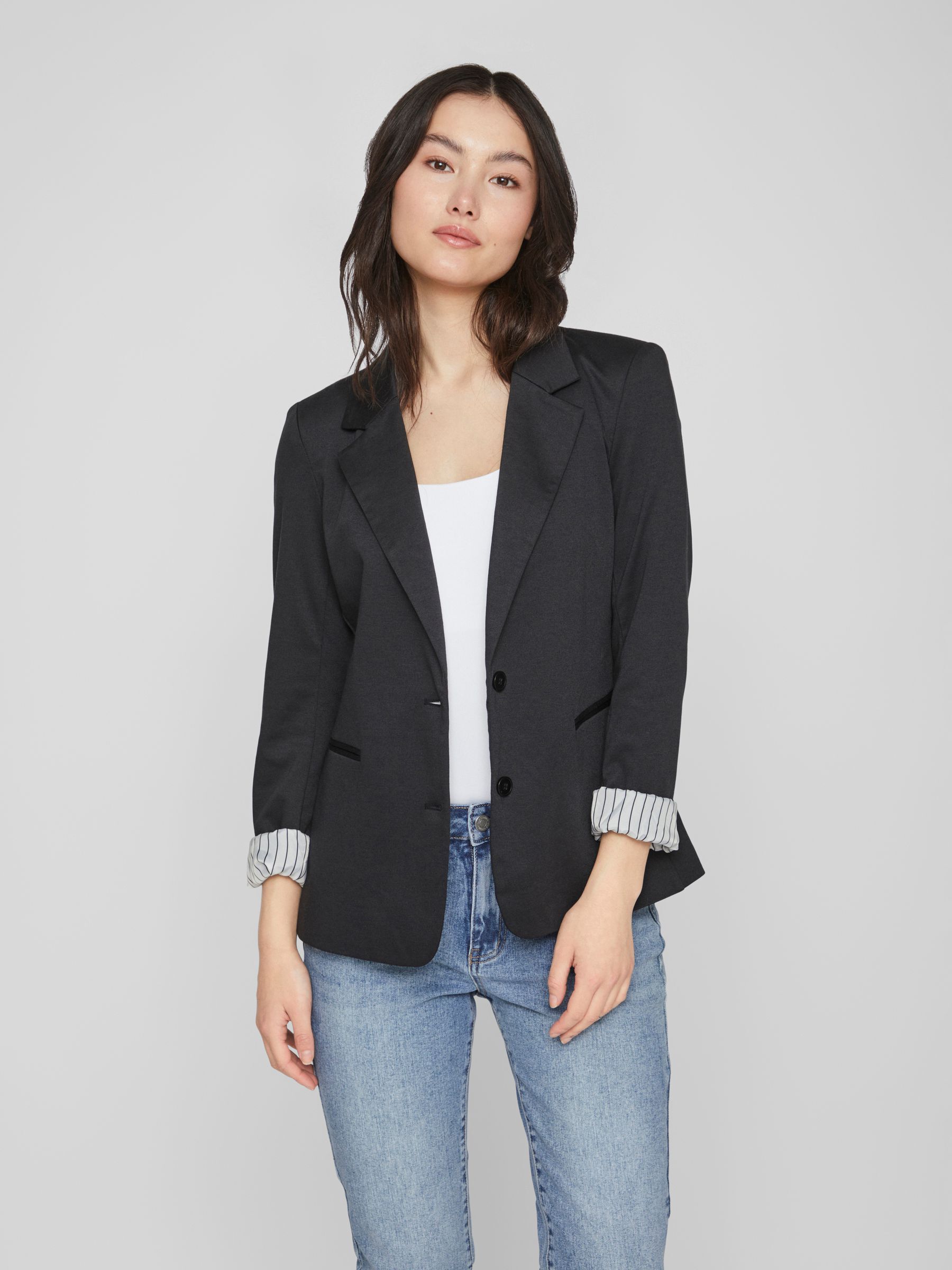 JERSEY BLAZER Black VILA