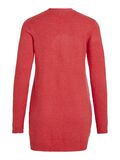 VILA VIRIL BASIC KNITTED CARDIGAN, Racing Red, highres - 14044041_RacingRed_593650_002.jpg