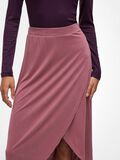 VILA HIGH WAIST MIDI SKIRT, Rose Brown, highres - 14101691_RoseBrown_006.jpg