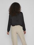 Vila GESMOKTES LANGARMBLUSE, Black, highres - 14083477_Black_004.jpg