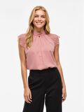 VILA VISIMPLY LACE SHORT SLEEVED TOP, Old Rose, highres - 14112695_OldRose_003.jpg