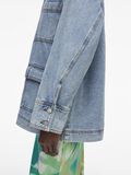 VILA BUTTONED DENIM JACKET, Light Blue Denim, highres - 14106268_LightBlueDenim_006.jpg