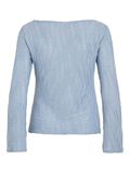 VILA BOATNECK LONG SLEEVED TOP, Coronet Blue, highres - 14109873_CoronetBlue_002.jpg