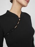 VILA COURTE ROBE EN MAILLE, Black, highres - 14108520_Black_006.jpg