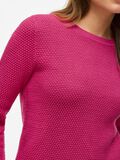 VILA VIDALO - BASIQUE PULL EN MAILLE, Raspberry Rose, highres - 14082767_RaspberryRose_007.jpg