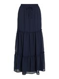 VILA VIDOBBI  HIGH WAIST MAXI SKIRT, Navy Blazer, highres - 14110617_NavyBlazer_001.jpg