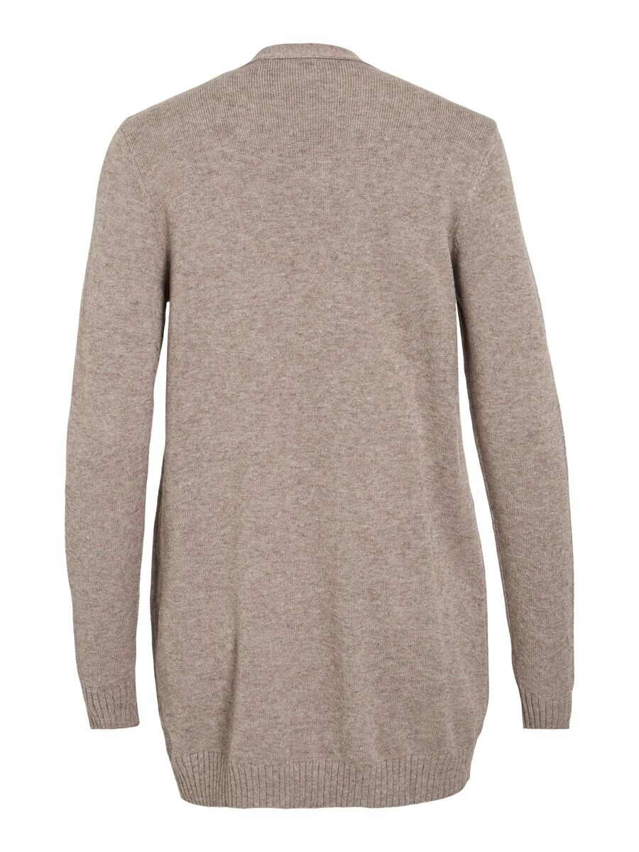 VILA VIRIL BASIC KNITTED CARDIGAN, Falcon, highres - 14044041_Falcon_593650_002.jpg