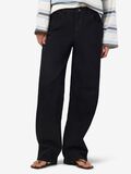 Product image thumbnail - NMHAZAL BARREL FIT JEANS, Black | 1
