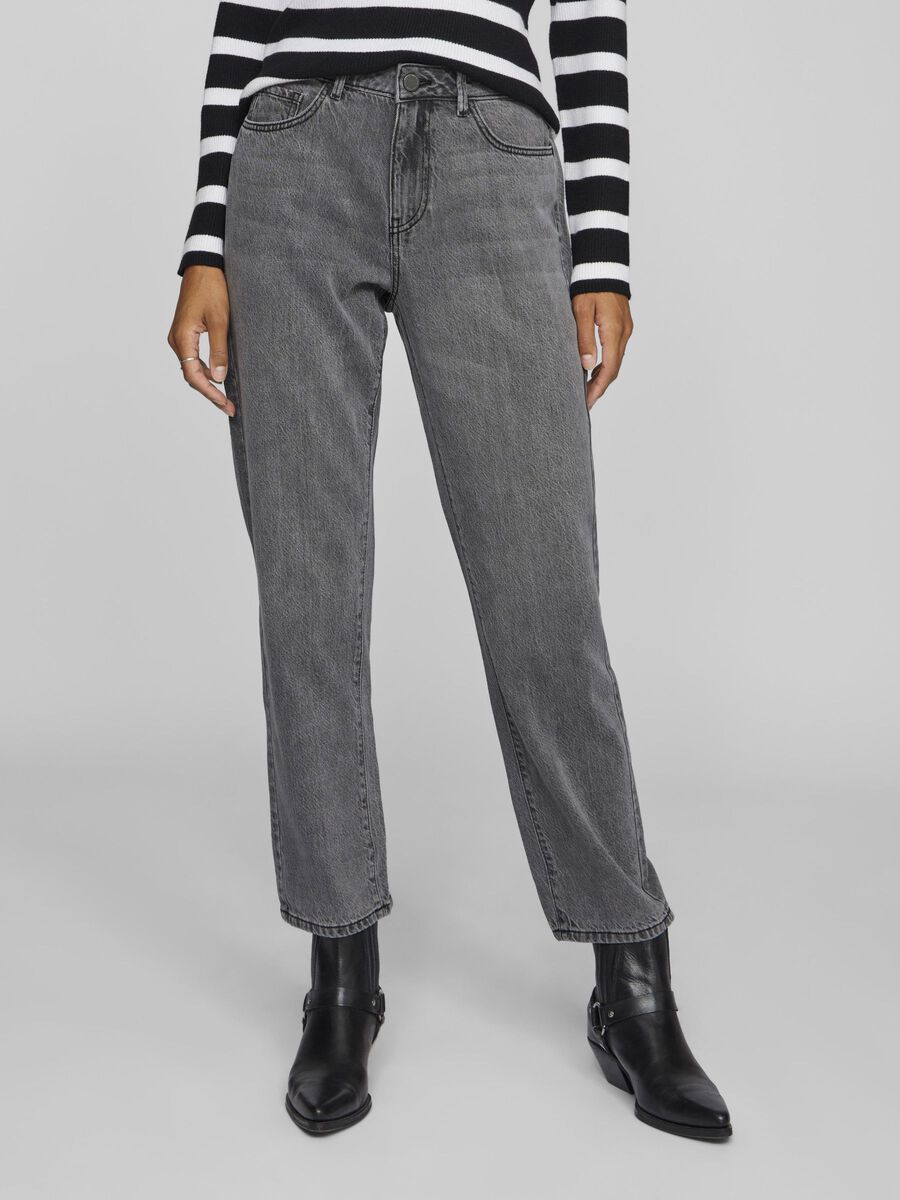 VILA TAILLE MI-HAUTE JEAN, Medium Grey Denim, highres - 14099722_MediumGreyDenim_003.jpg